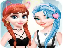 Elsa And Anna Dress Up M...